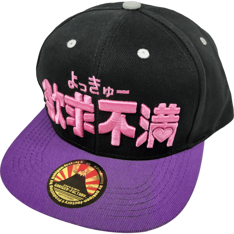 ベースボールキャップ『欲求不満』/送料無料（沖縄離島除く） ストレス