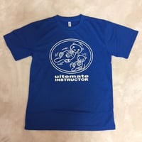 Tシャツ　ラッコ柄前　青（半袖）