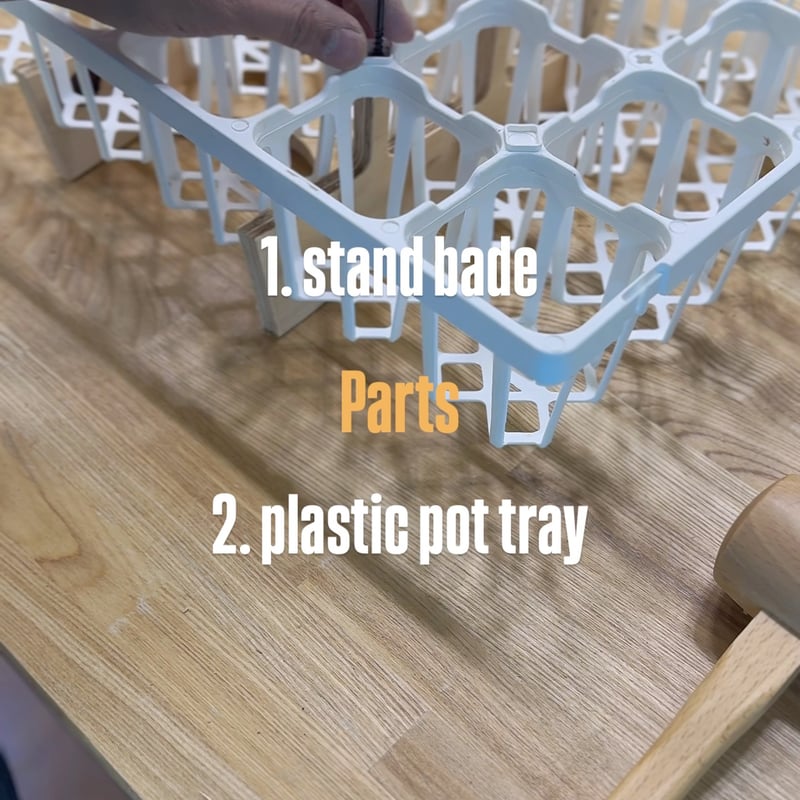 Pot house_90_24（システムトレー24穴＋パーツセット） | IMAMA