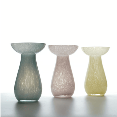 Horn Please MADE　ミルキー ＧＬＡＳＳ フラワーベース コル