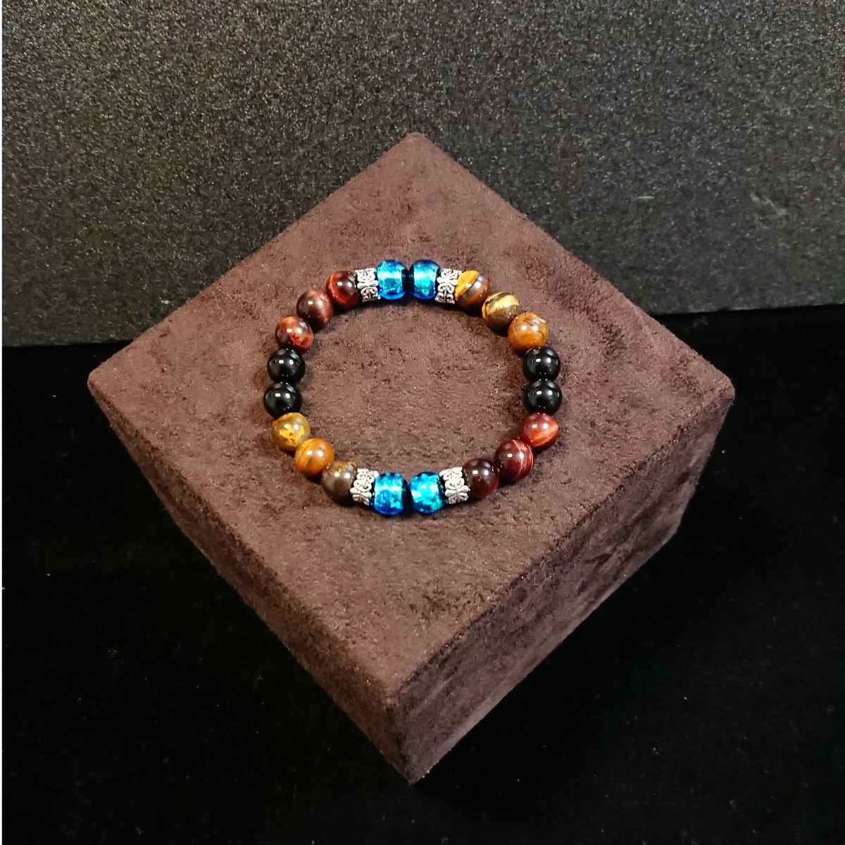 蓄光ホタルガラスブレスレット No1（送料込） | アトリエ ウィット.co