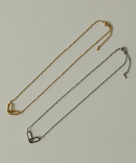 金属アレルギー対応 モチーフアズキチェーンネックレス サージカルステンレス swn08125ogg