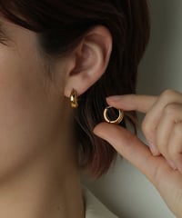 金属アレルギー対応 ニュアンスドロップピアス 両耳用 サージカルステンレス swp36045ogg
