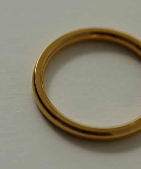金属アレルギー対応 シンプルリング　11号 サージカルステンレス swr47125ogg