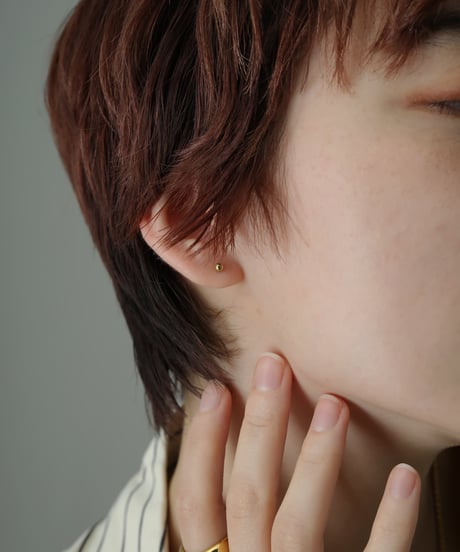 金属アレルギー対応 シンプルボールピアス 3ｍｍ サージカルステンレス swp28065ogg