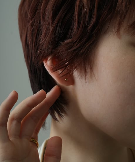 金属アレルギー対応 シンプルボールピアス 3ｍｍ サージカルステンレス swp28065ogg