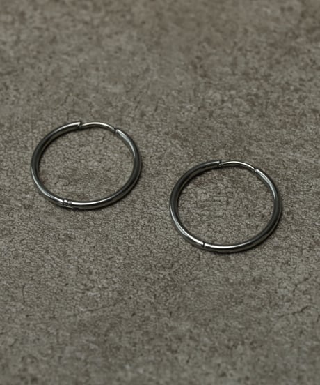 金属アレルギー対応 シンプルフープピアス 20mm サージカルステンレス swp19045ogg