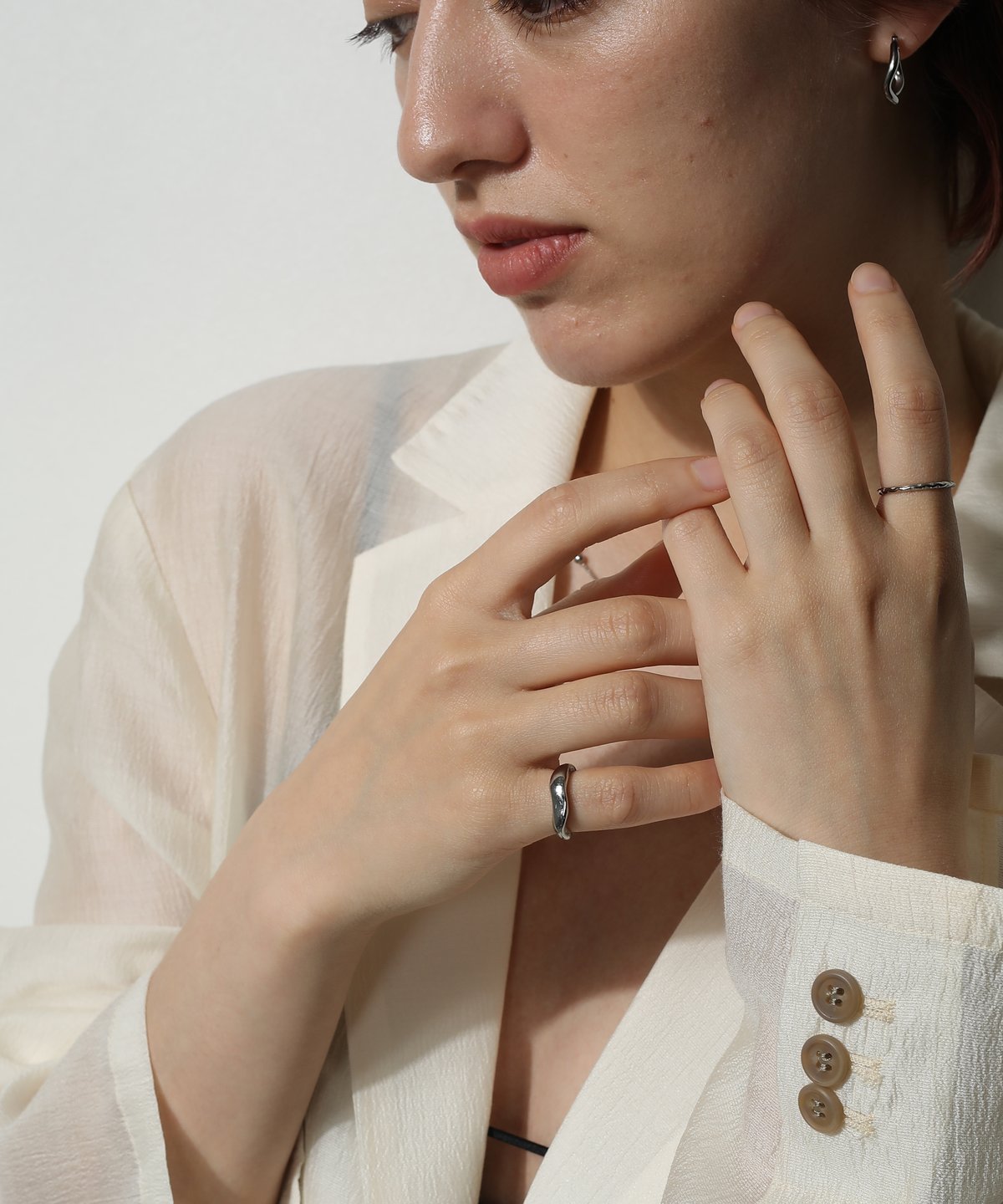 マリンチェーン luijewelry 4号 ピンキー リング 【公式通販】 マリンチェーン luijewelry 4号 ピンキー リング 【公式通販】
