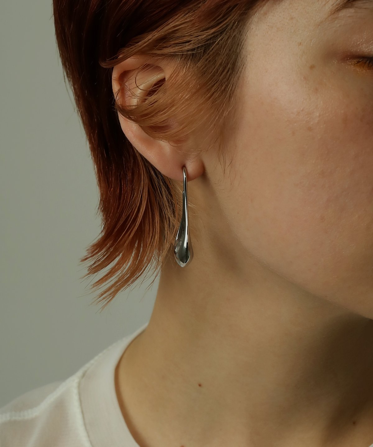 UN3D×enasoluna 10k×4粒ダイヤモンドゴールドバー ピアス UN3D×enasoluna 10k×4粒ダイヤモンドゴールドバー ピアス UN3D