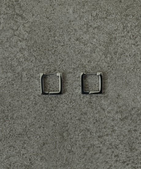 金属アレルギー対応 ムーンフープピアス 両耳用 サージカルステンレス swp27045ogg