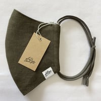 JAPAN LINEN DARK OLIVE  (size 3~6)