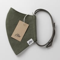 KIDS JAPAN LINEN OLIVE  (size 0~2)