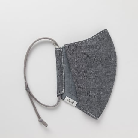 KIDS Dungaree DarkGray × Linen  (size 0~2)