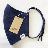 KIDS JAPAN LINEN MIDNIGHT NAVY  (size 0~2)