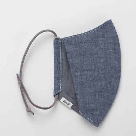 Dungaree DarkBlue × Linen  (size 3~6)
