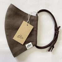KIDS JAPAN LINEN CHOCOLATE BROWN  (size 0~2)