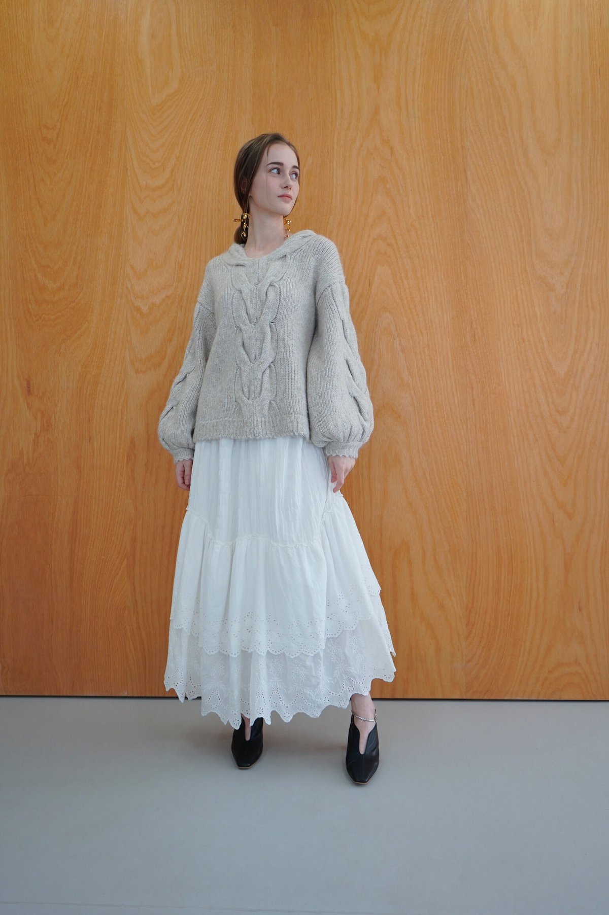 cotton lace skirt（white） | 【Acka.】エーシーケーエー｜公式オン...