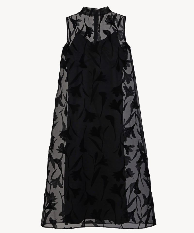 acka 試着のみsheer flower one-piece size1