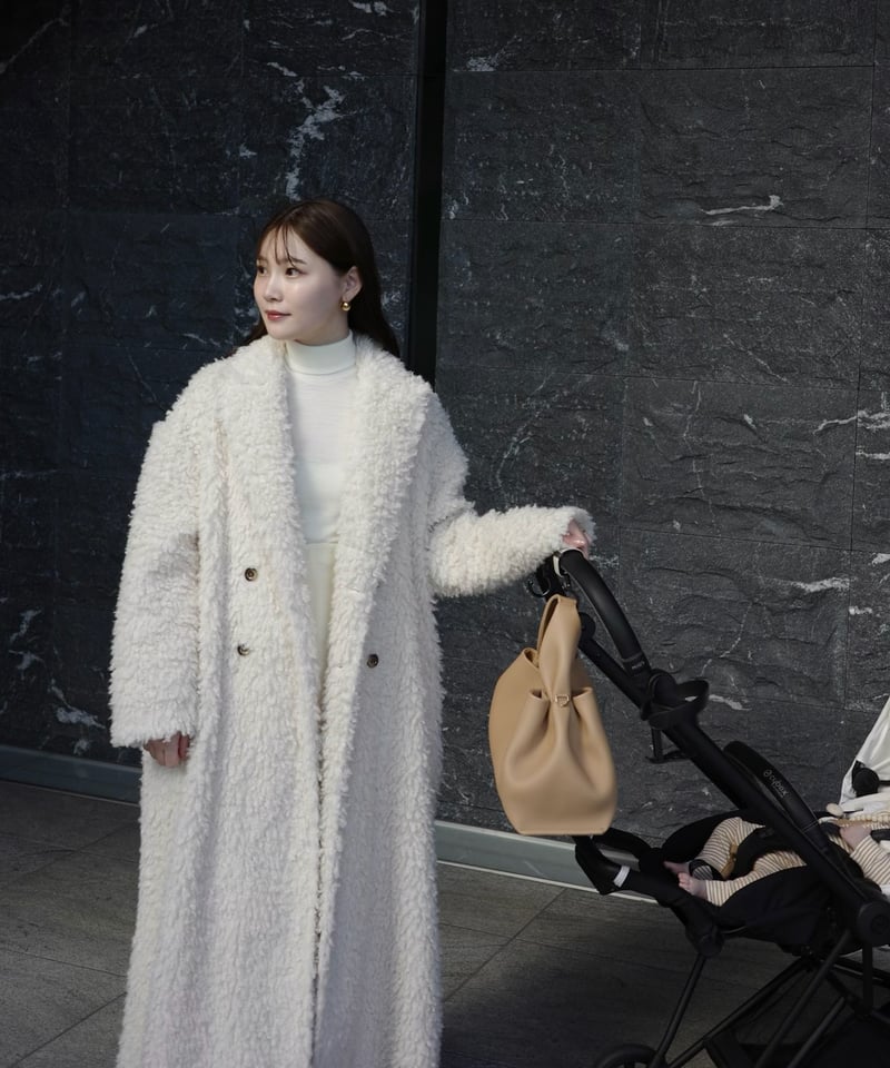 poodle boa long coat | Acka.| エーシーケーエー|公式 poodle boa long coat | Acka.| エーシーケーエー|公式