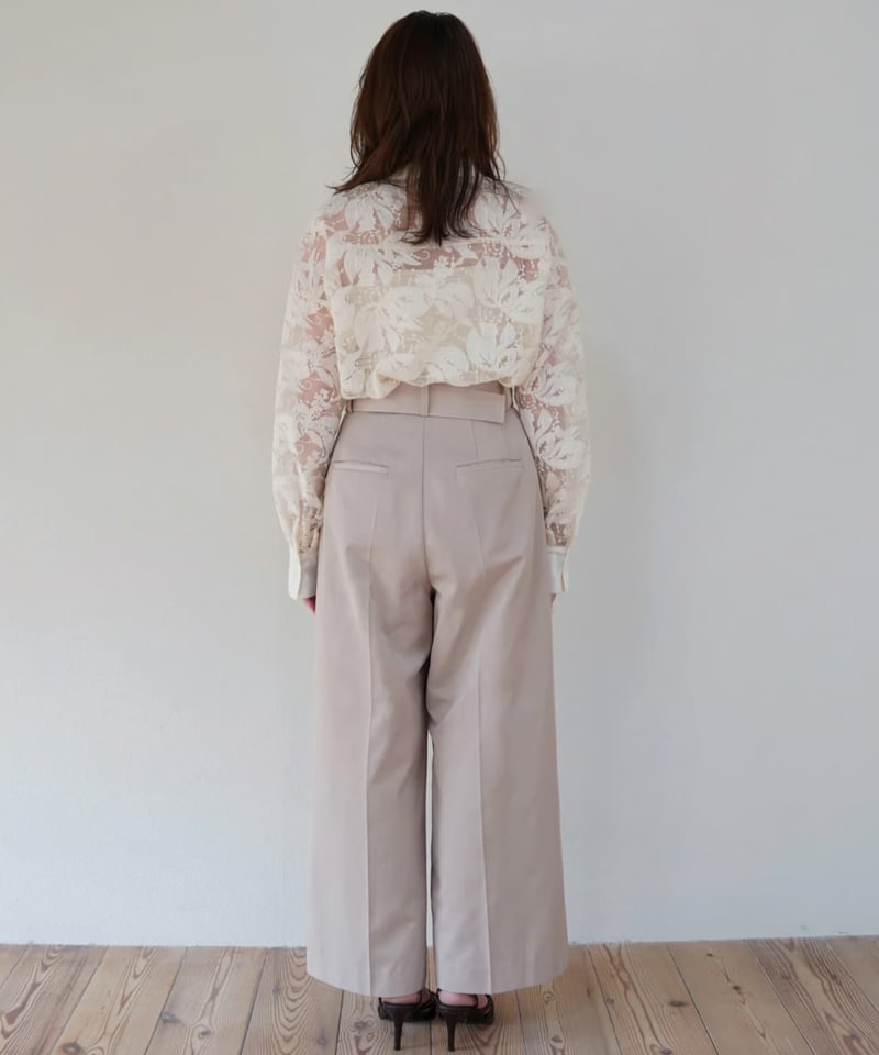 sheer embroidery shirt | Acka.| エーシーケーエー|公式 sheer embroidery shirt | Acka.| エーシーケーエー|公式