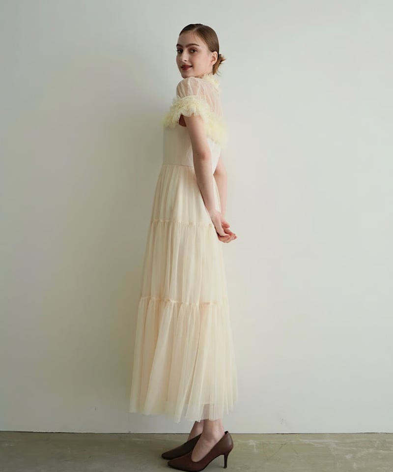 sheer shoulder dress | Acka.| エーシーケーエー|公式 sheer shoulder dress | Acka.| エーシーケーエー|公式