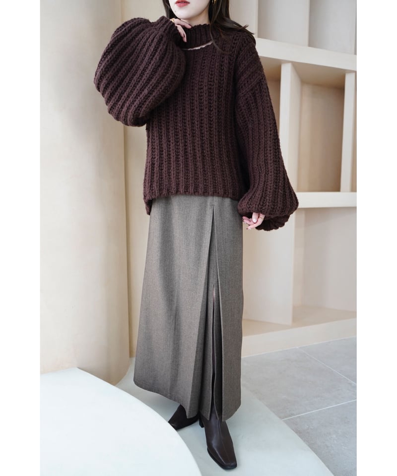 お値下げ済み！　Acka. volume sleeve knit