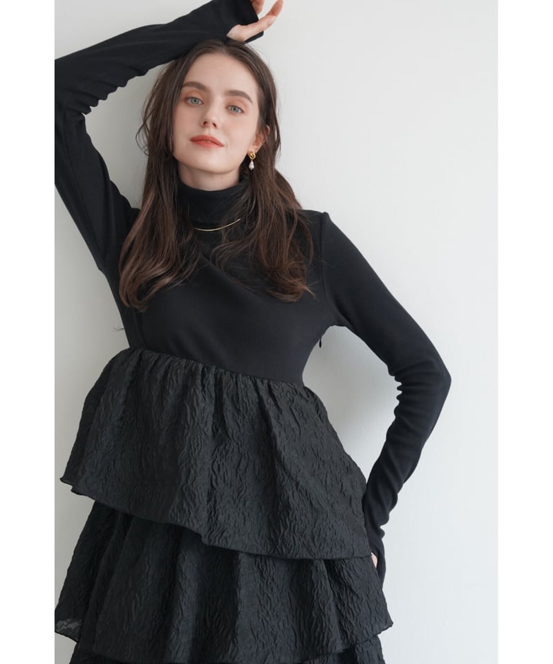 docking frill one-piece | Acka.| エーシーケーエー|公式オンラ docking frill one-piece | Acka.| エーシーケーエー|公式オンラ