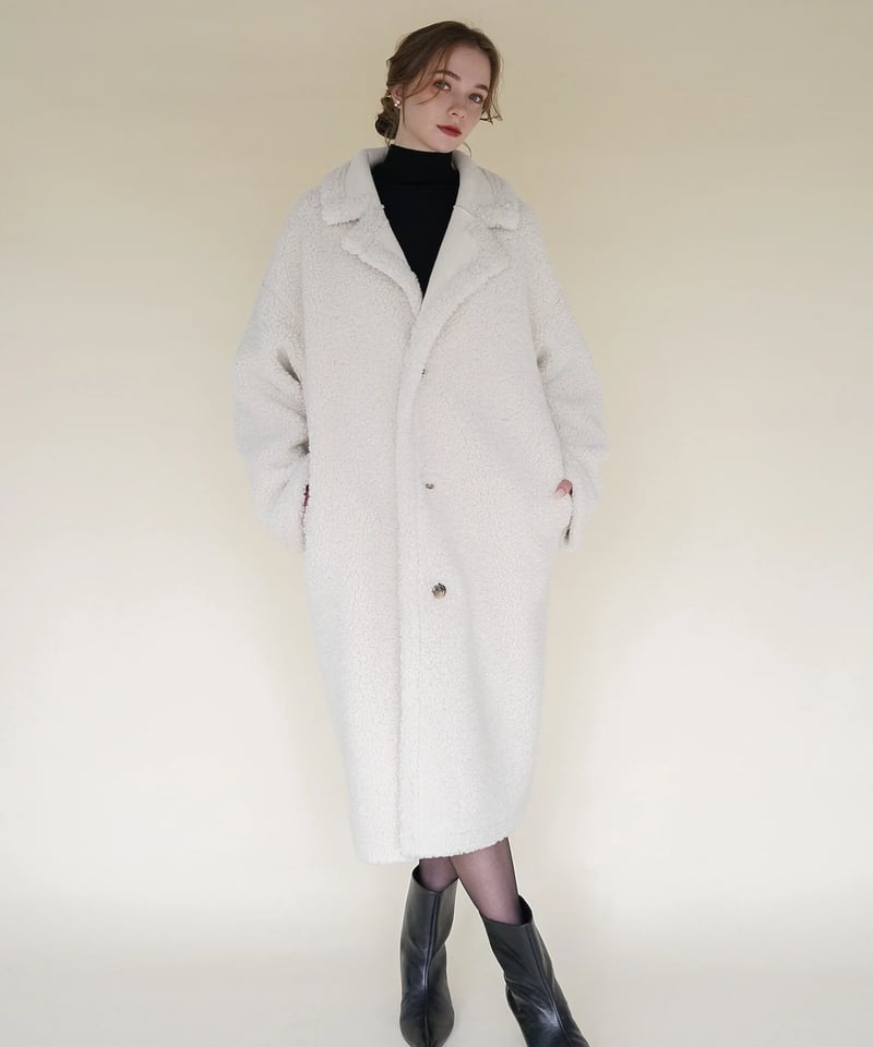 reversible boa coat | Acka.| エーシーケーエー|公式 reversible boa coat | Acka.| エーシーケーエー|公式