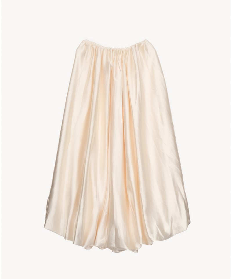 balloon form satin skirt | Acka.｜ エーシーケーエー｜公式オン