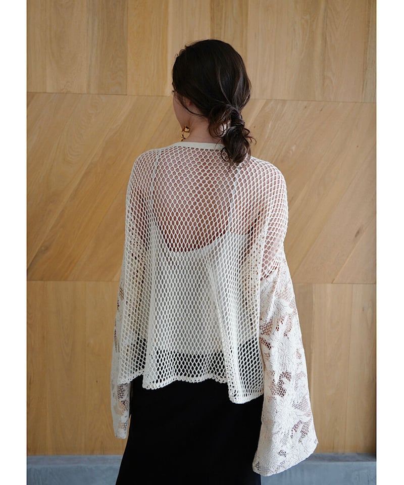 flare sleeve ami tops acka