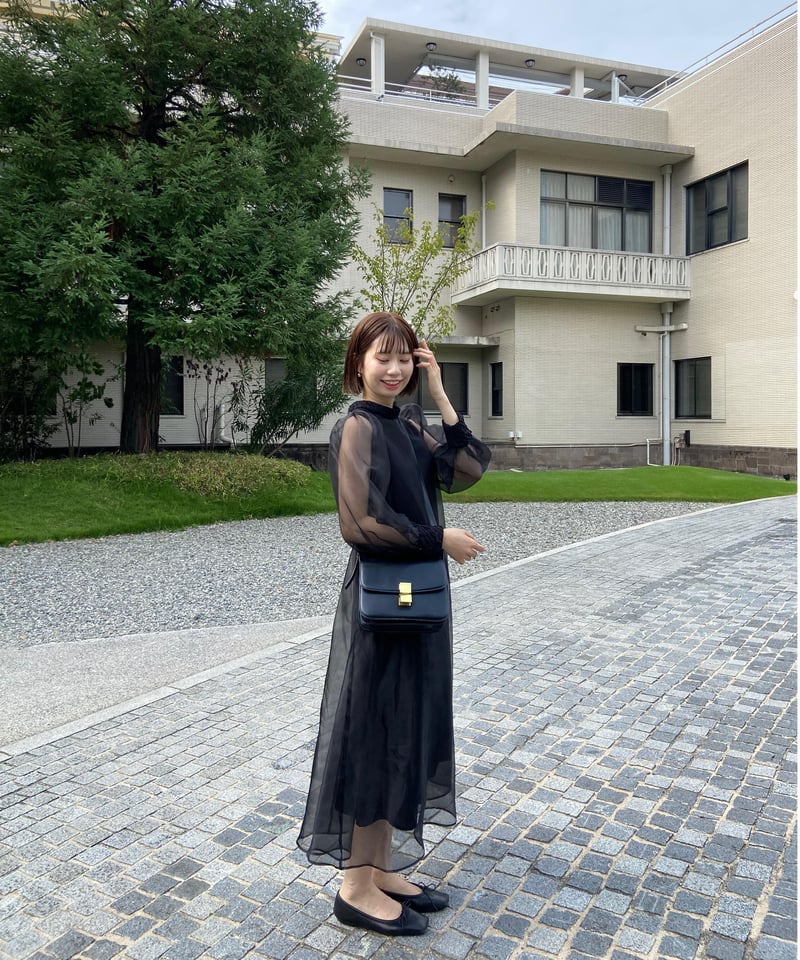 sheer over one-piece(black) | 【Acka.】エーシーケーエー|公...