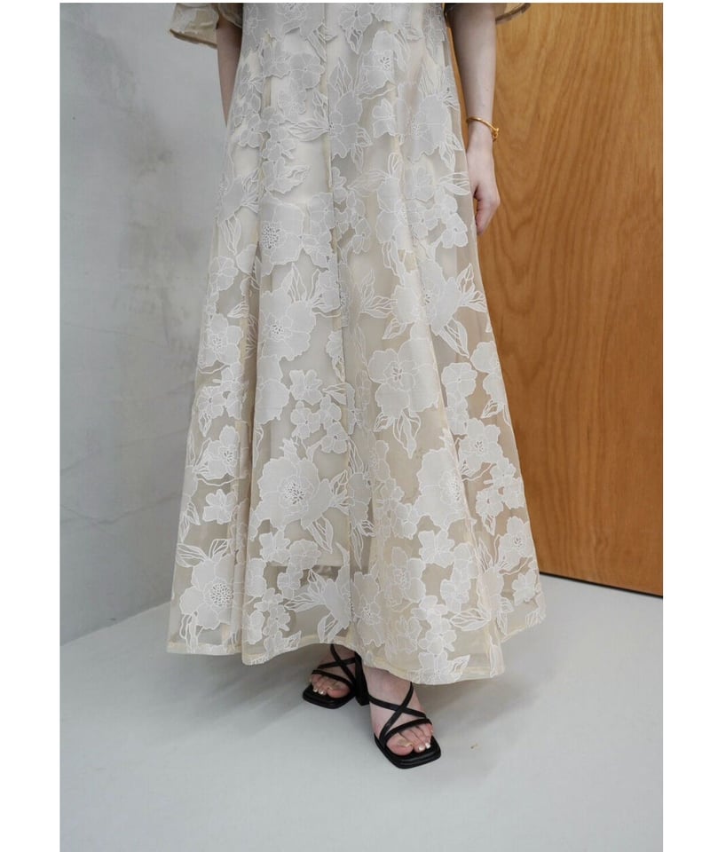 Acka. エーシーケーエー all sheer flower dress 新品公式オンライン完売品です