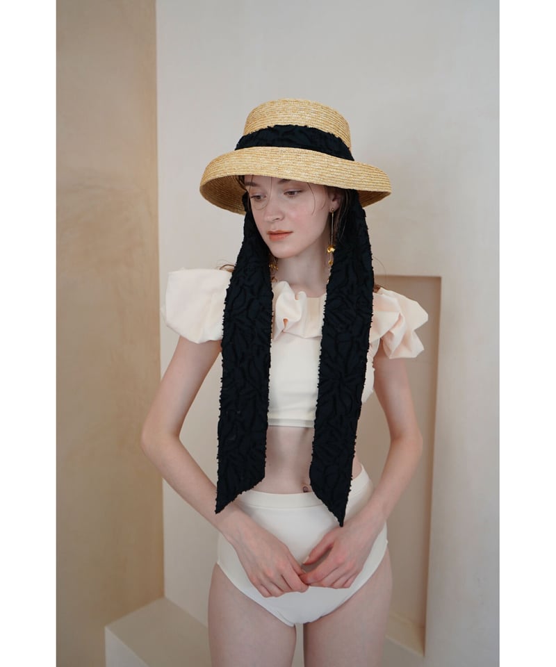 CA4LA × Acka 】scarf straw hat | 【Acka.】エーシーケー...