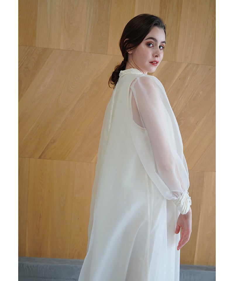sheer over one-piece(white) | 【Acka.】エーシーケーエー|公...