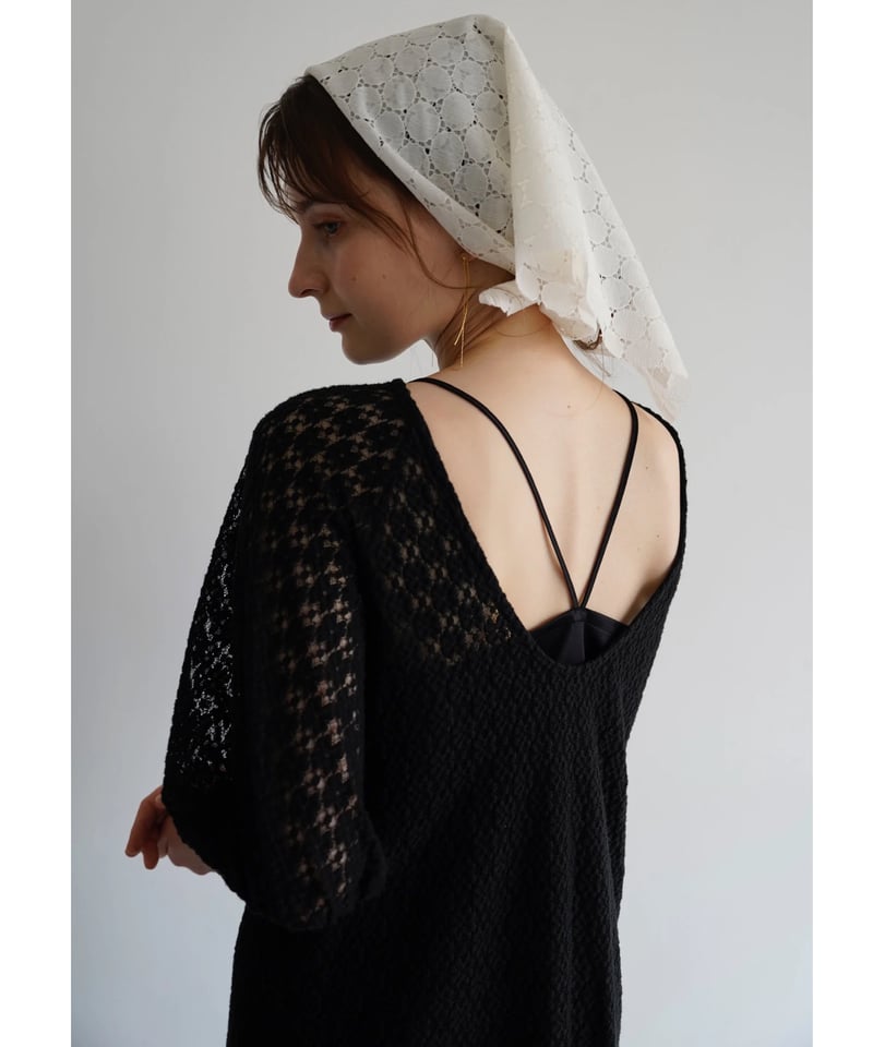 all lace puff one-piece | Acka.｜ エーシーケーエー｜公式オンラ