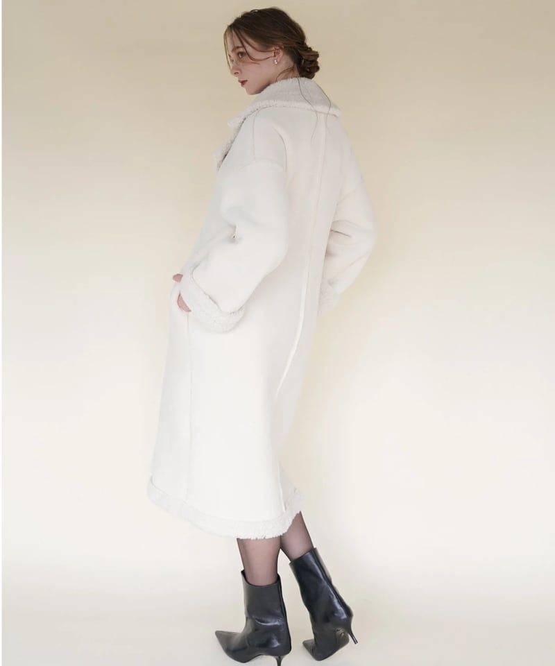 reversible boa coat | Acka.| エーシーケーエー|公式 reversible boa coat | Acka.| エーシーケーエー|公式
