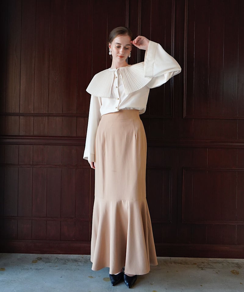 1番のpoint✨【acka】mermaid skirt（camel） サイズ1