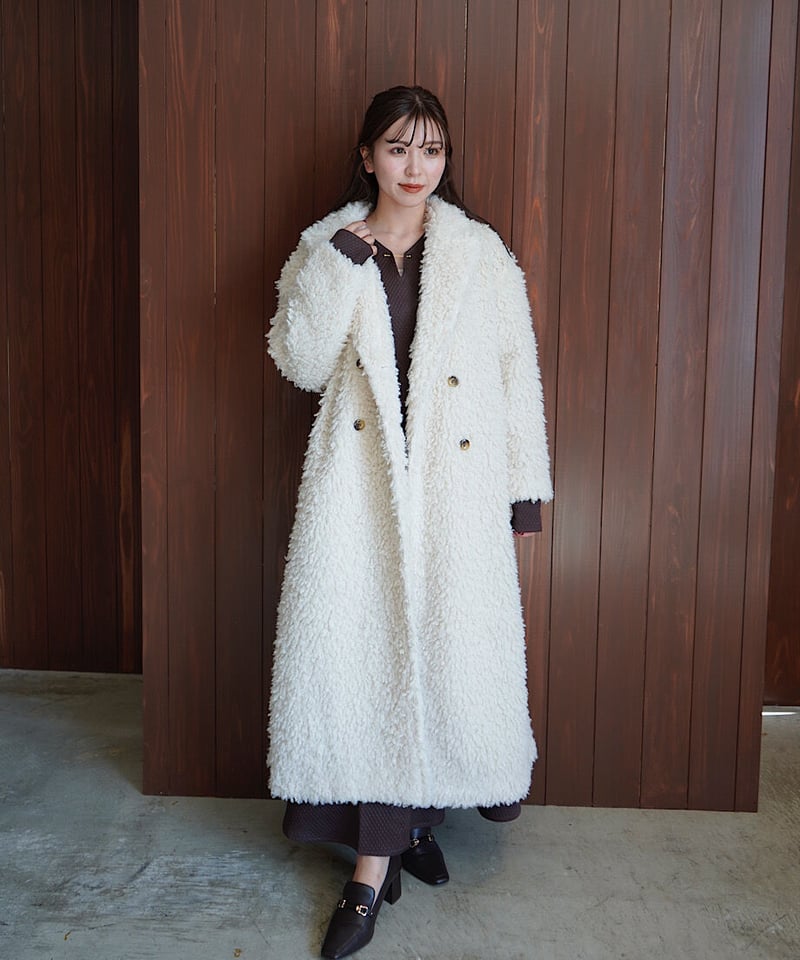 Acka フェイクファーコート Acka フェイクファーコート フェイクファー