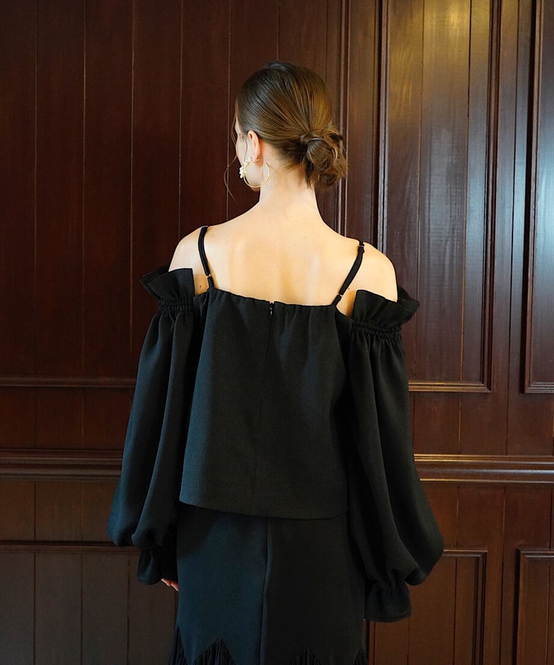 トップス acka puffy cami blouse acka puffy cami blouse