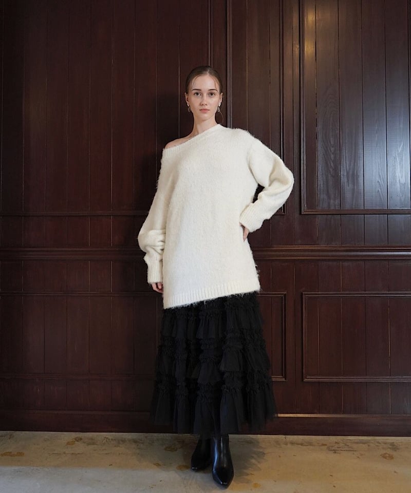 tulle long skirt | Acka.| エーシーケーエー|公式オンライン tulle long skirt | Acka.| エーシーケーエー|公式オンライン