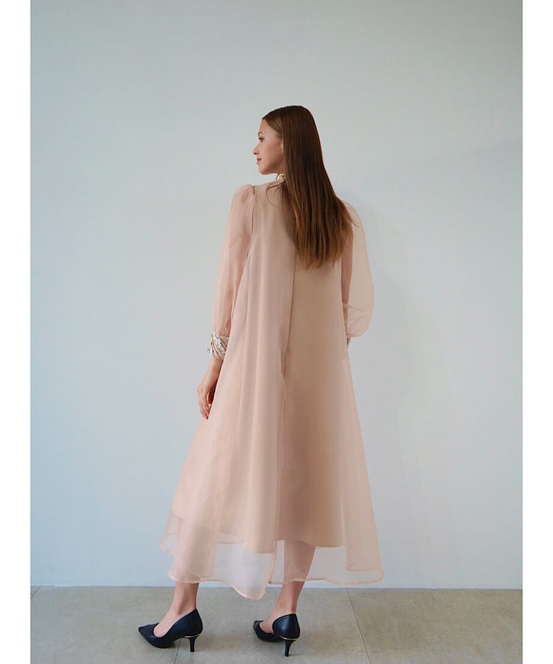 sheer over one-piece（light beige） | 【Acka.】エーシー...