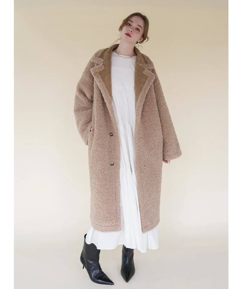 reversible boa coat | Acka.｜ エーシーケーエー｜公式オンラインストア