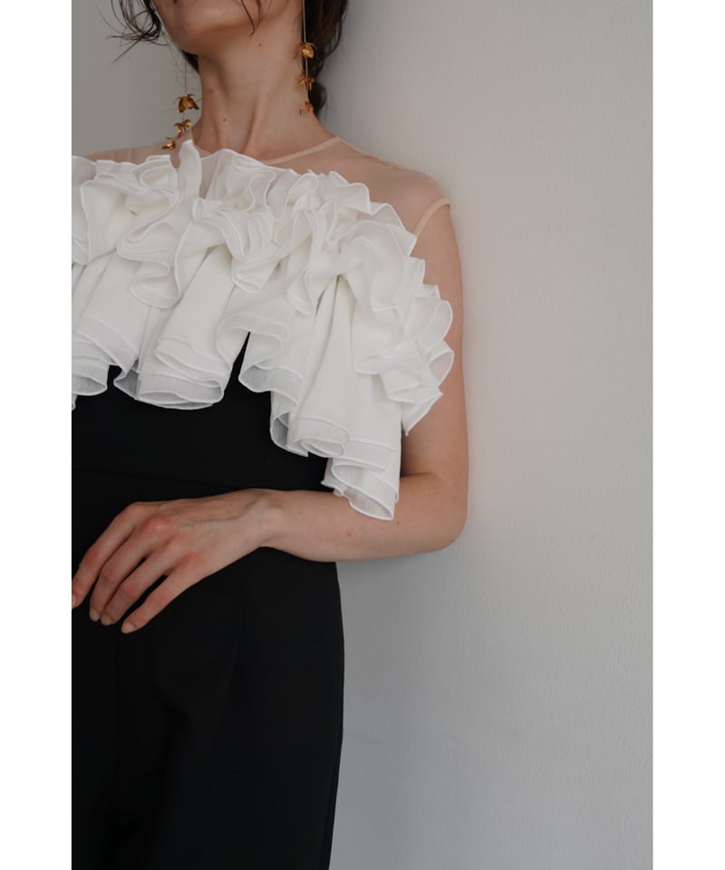 【acka】　tulle bare all in one タグ付き acka】tulle bare all in one タグ付き