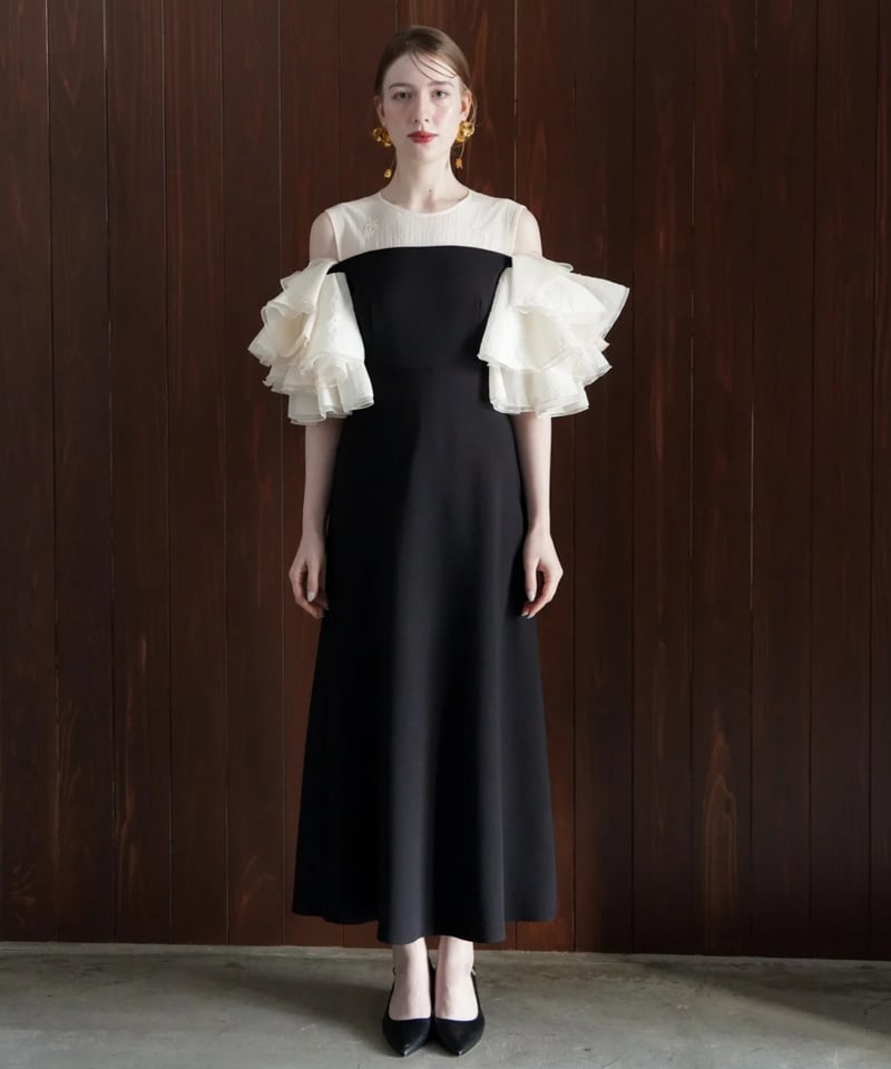 organdy frill dress | Acka.| エーシーケーエー|公式 organdy frill dress | Acka.| エーシーケーエー|公式