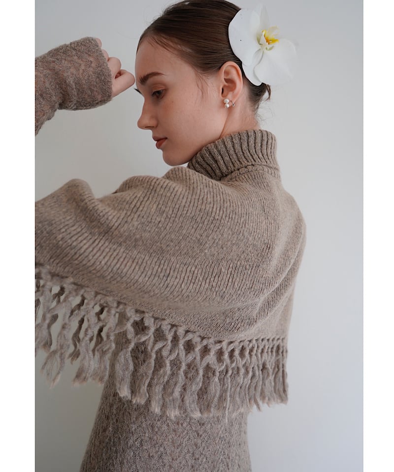 cape ami knit one-piece | Acka.｜ エーシーケーエー｜公式オンラ 