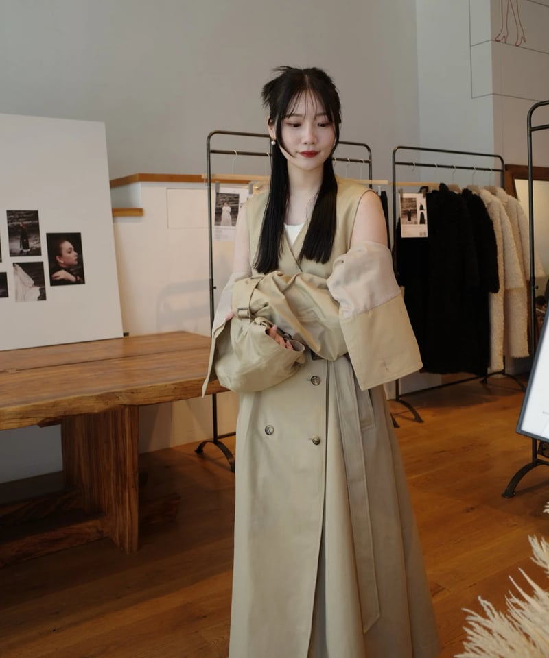 3way classic trench coat | Acka.| エーシーケーエー|公式オン 3way classic trench coat | Acka.| エーシーケーエー|公式オン