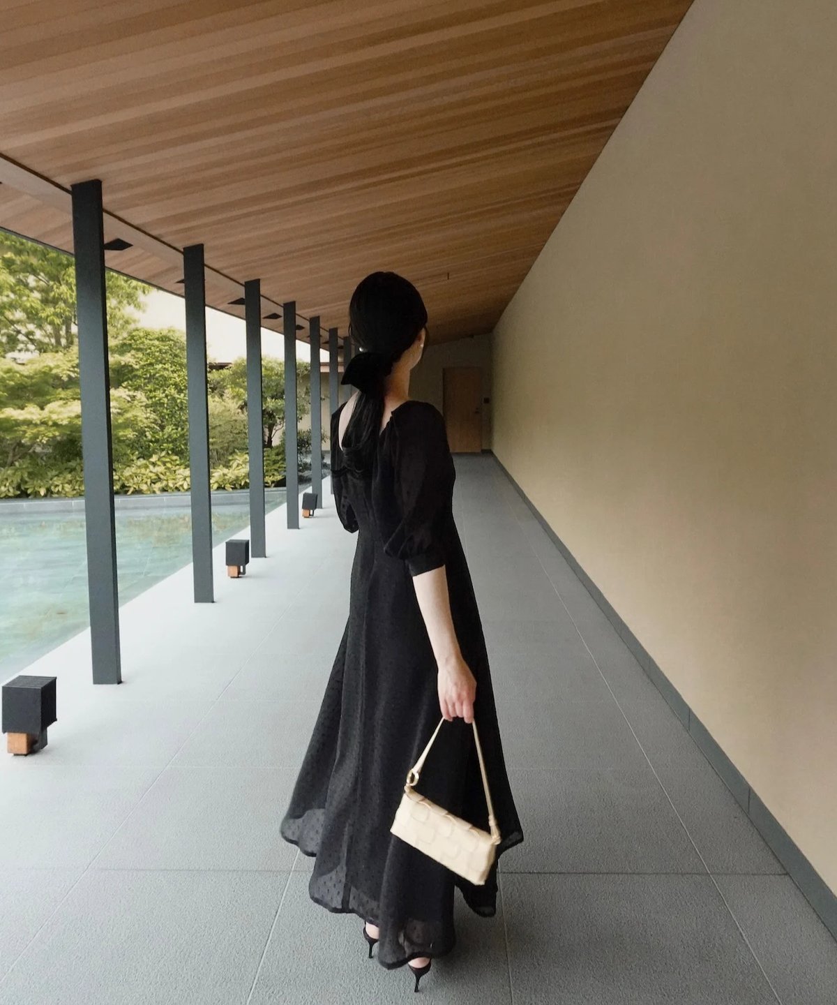 sheer dot puff one-piece | Acka.| エーシーケーエー|公式オン sheer dot puff one-piece | Acka.| エーシーケーエー|公式オン