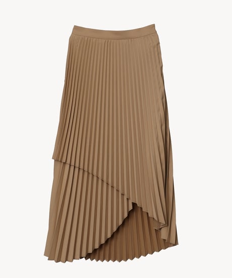 tiered  pleats skirt