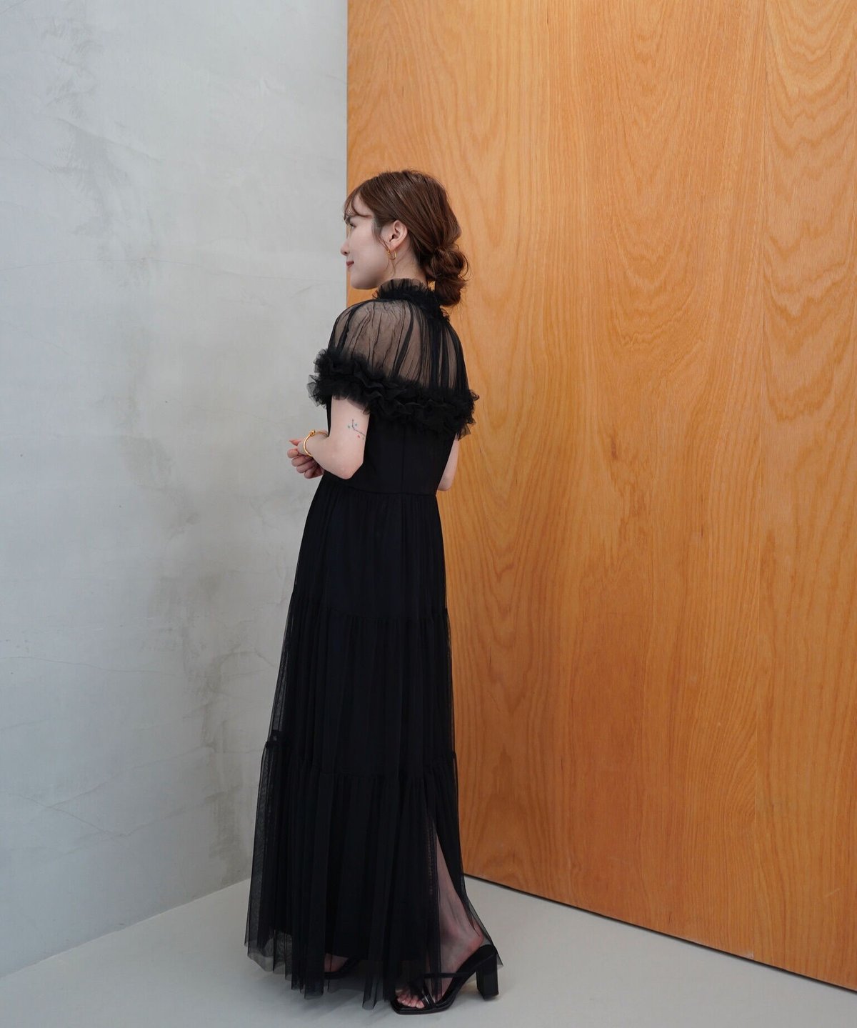 sheer shoulder dress | Acka.| エーシーケーエー|公式 sheer shoulder dress | Acka.| エーシーケーエー|公式