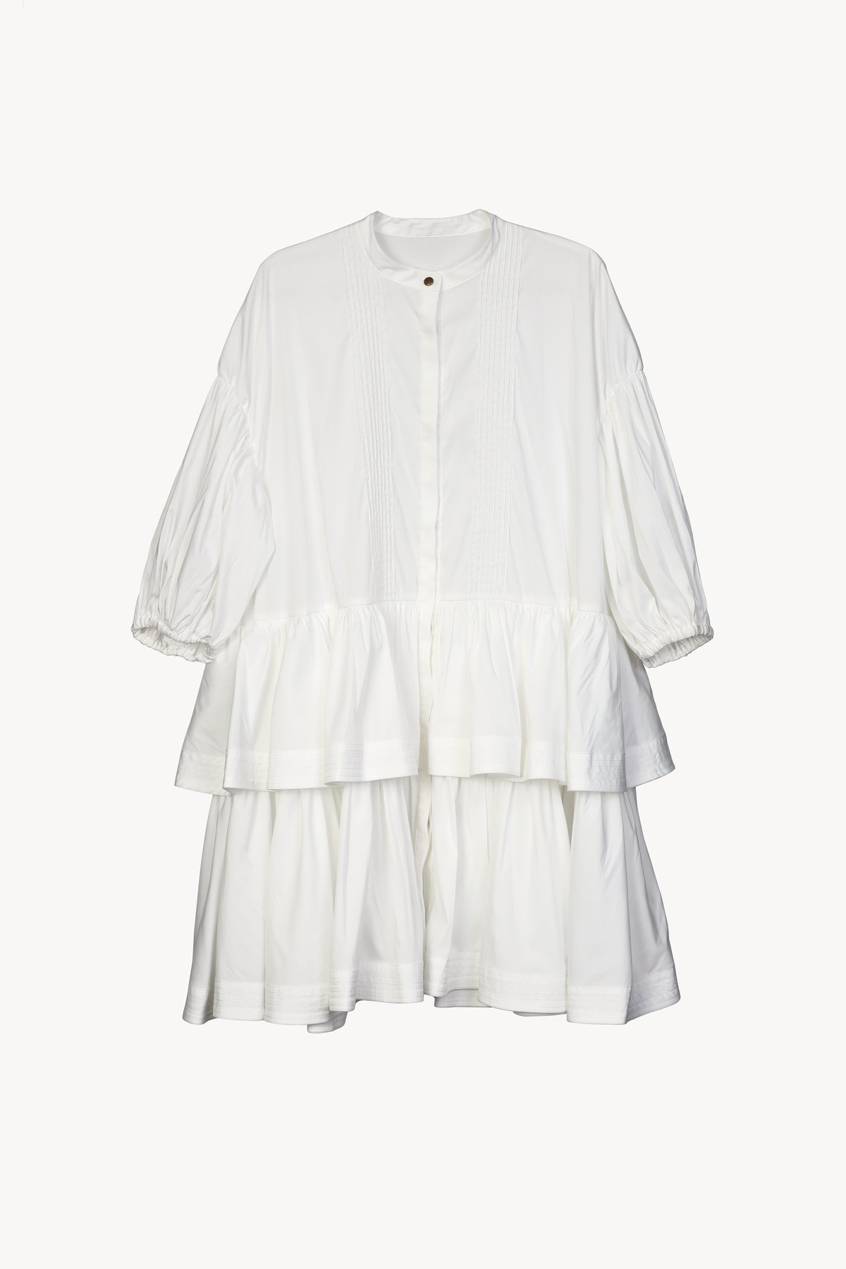 frill shirt one-piece（white） | 【Acka.】エーシーケーエー｜